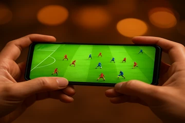 মোবাইল-চালিত ব্যবহারের উপযোগী ক্যাসিনো ইন্টারফেসের একটি নমুনা